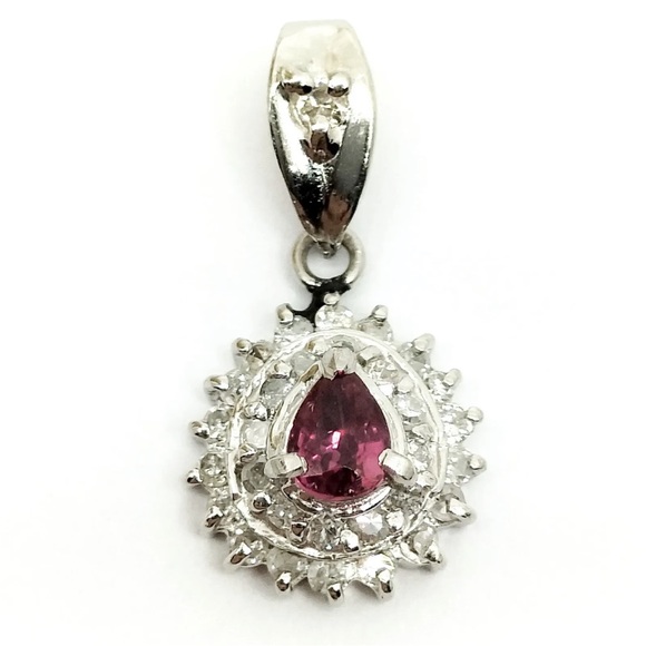 Jewelry - Jewelry Pendant Head   Ruby 0.18ct Platinum
